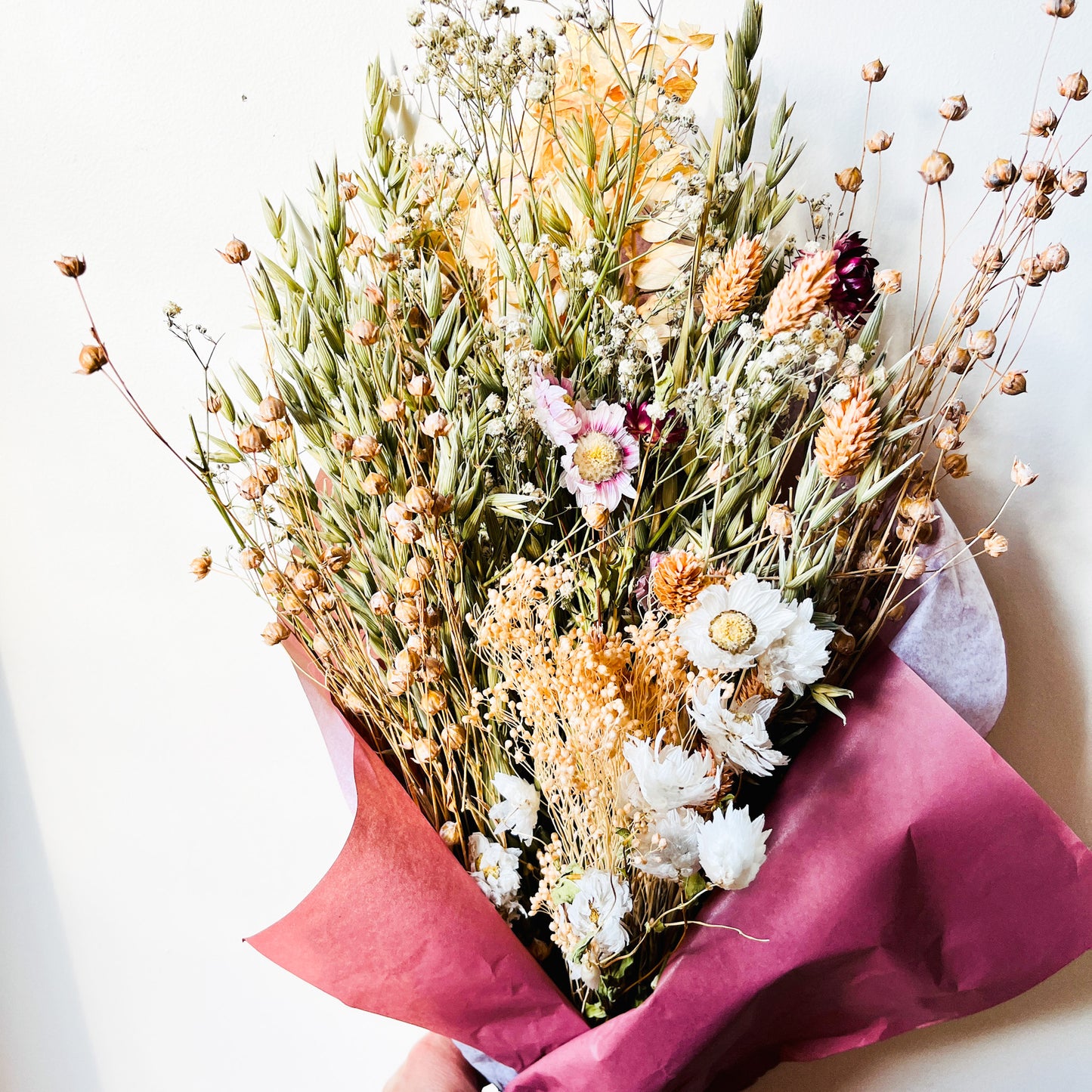 Medium boeket droogbloemen