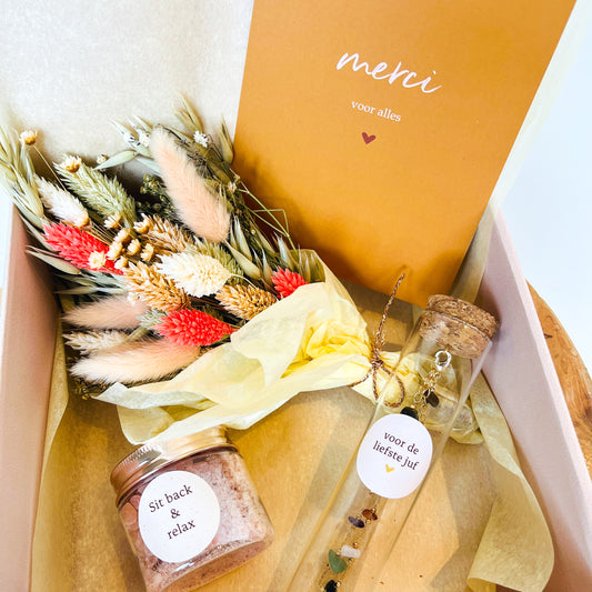 Cadeaubox voor de juf
