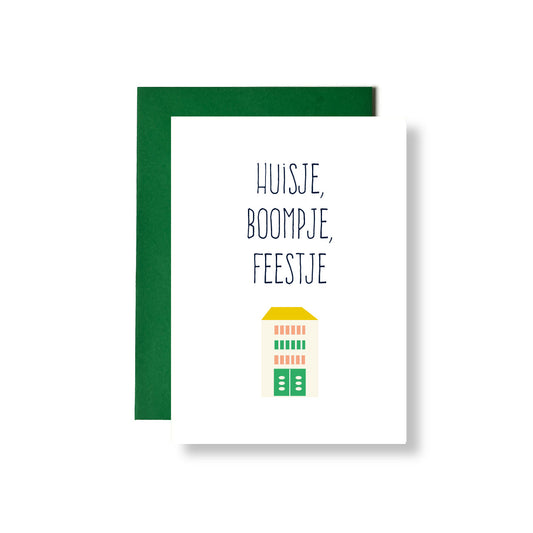 Huisje boompje feestje