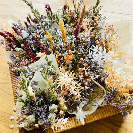 Mini bouquet de fleurs séchées