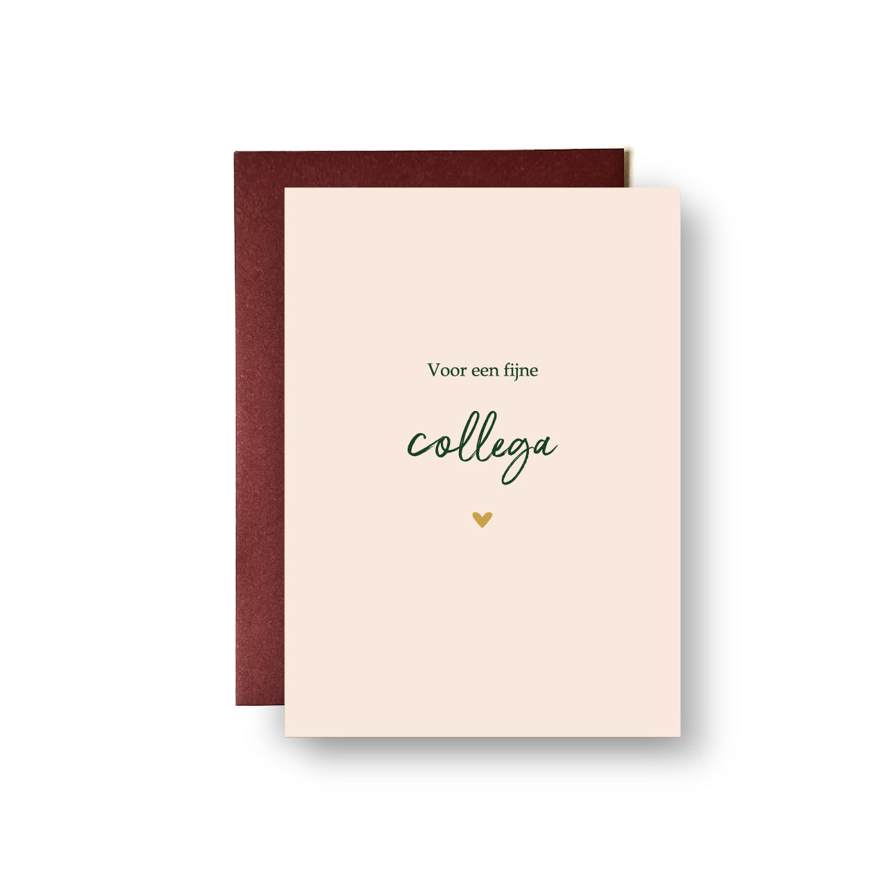 Voor een fijne collega